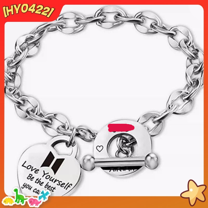 Body Jewelry Titanium - Bracciale Kpop alla Moda in Acciaio
