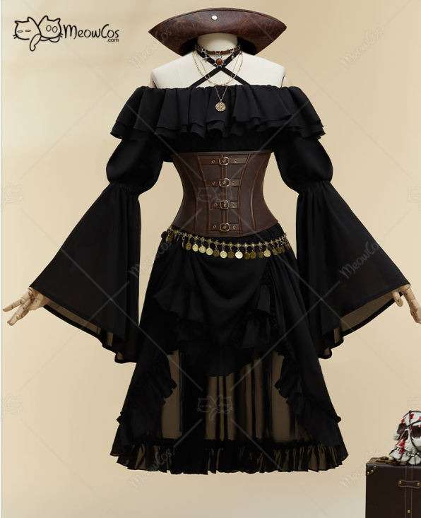 Body Jewelry Waist - MOBBUNNY Abito da donna stile pirata