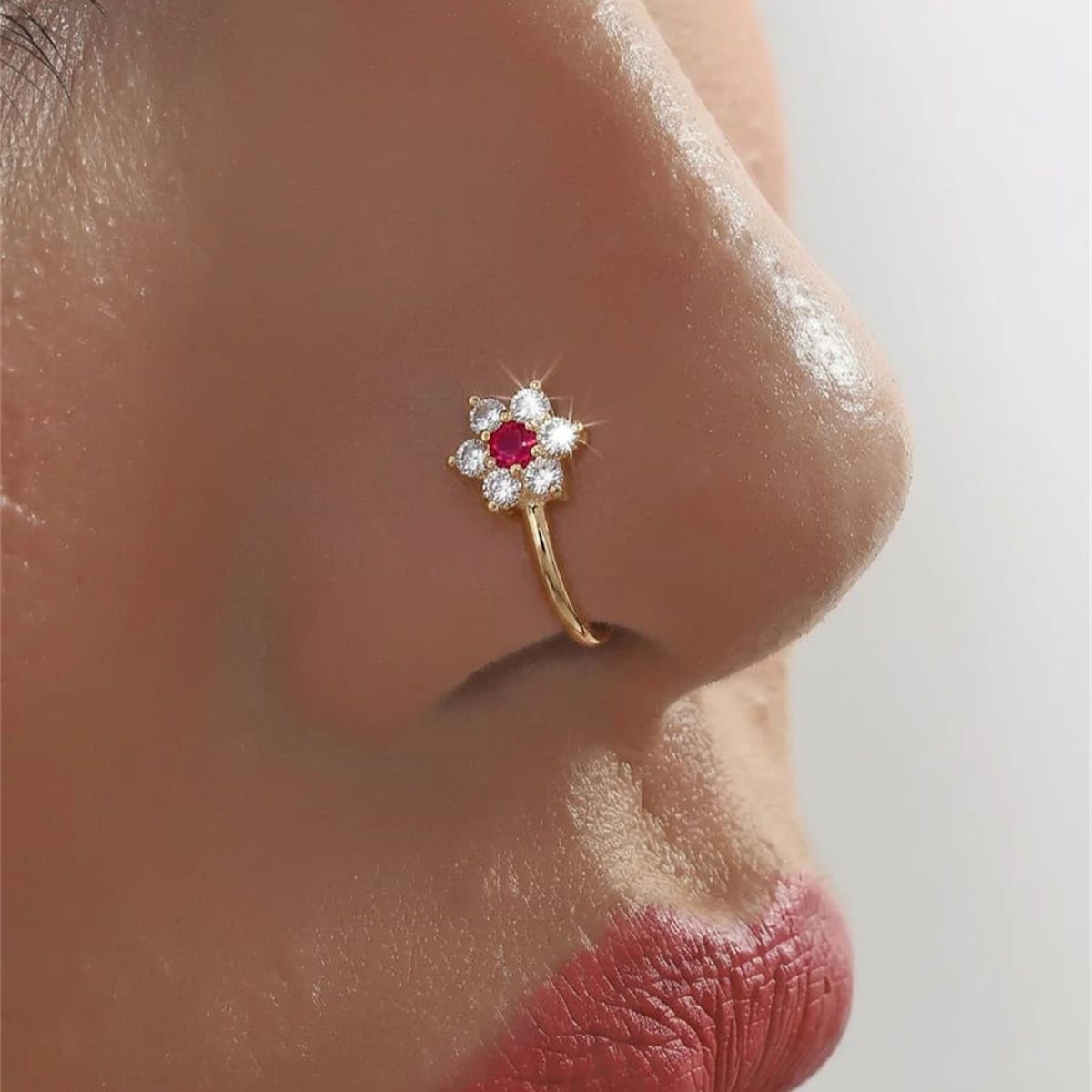 Body Jewelry On Sale - Anello da naso a clip a