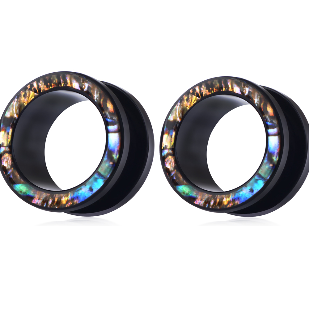 Body Jewelry Gauge Sizes - JUNLOWPY Tappi per tunnel per orecchie