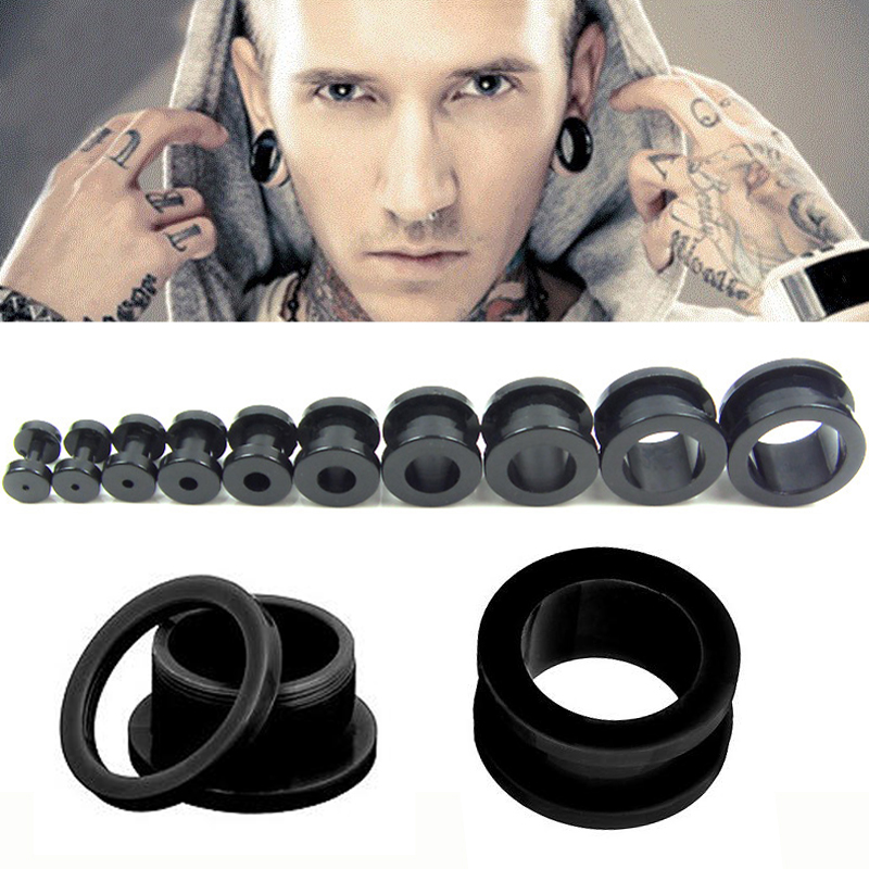 Body Jewelry Gauge Sizes - SaYao 2 pezzi di Grande Formato