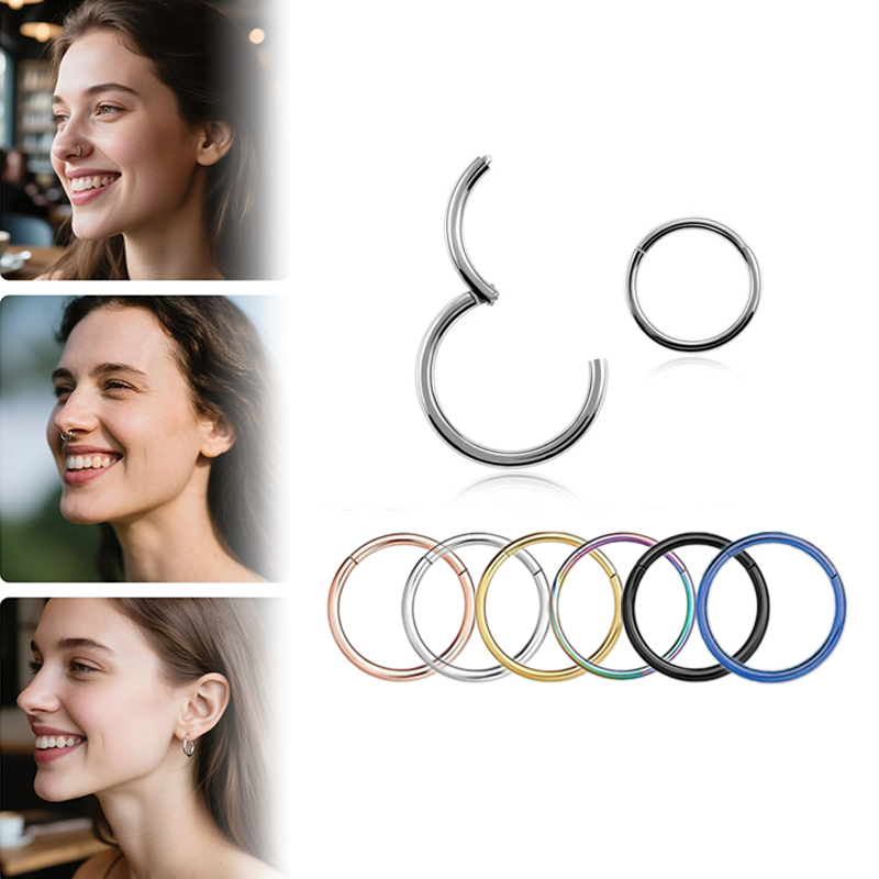 Anelli a Cerniera Clicker in A - Body Jewelry And Earrings recensione e prezzo