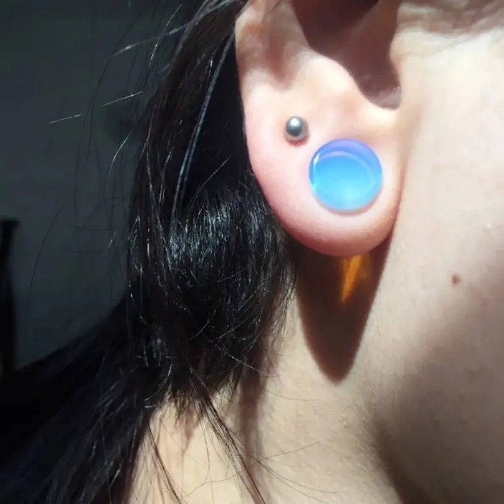 2 pz Doppio Svasato Tappi Per  - Body Jewelry Gauge Sizes recensione e prezzo