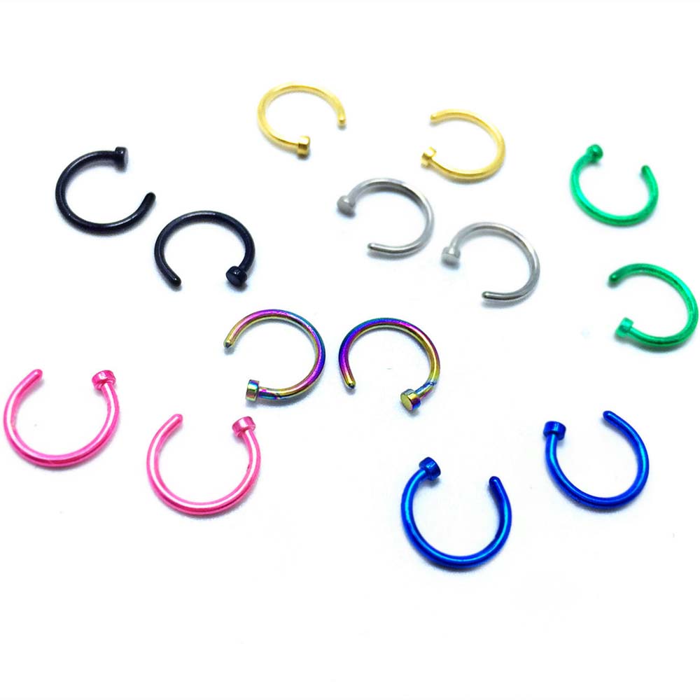 10 Pcs semplice orecchino vend - Body Jewelry On Sale recensione e prezzo