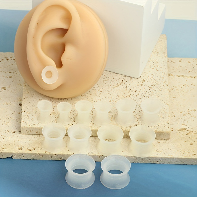2 pezzi di tappi e tunnel auri - Body Jewelry Gauge Sizes recensione e prezzo