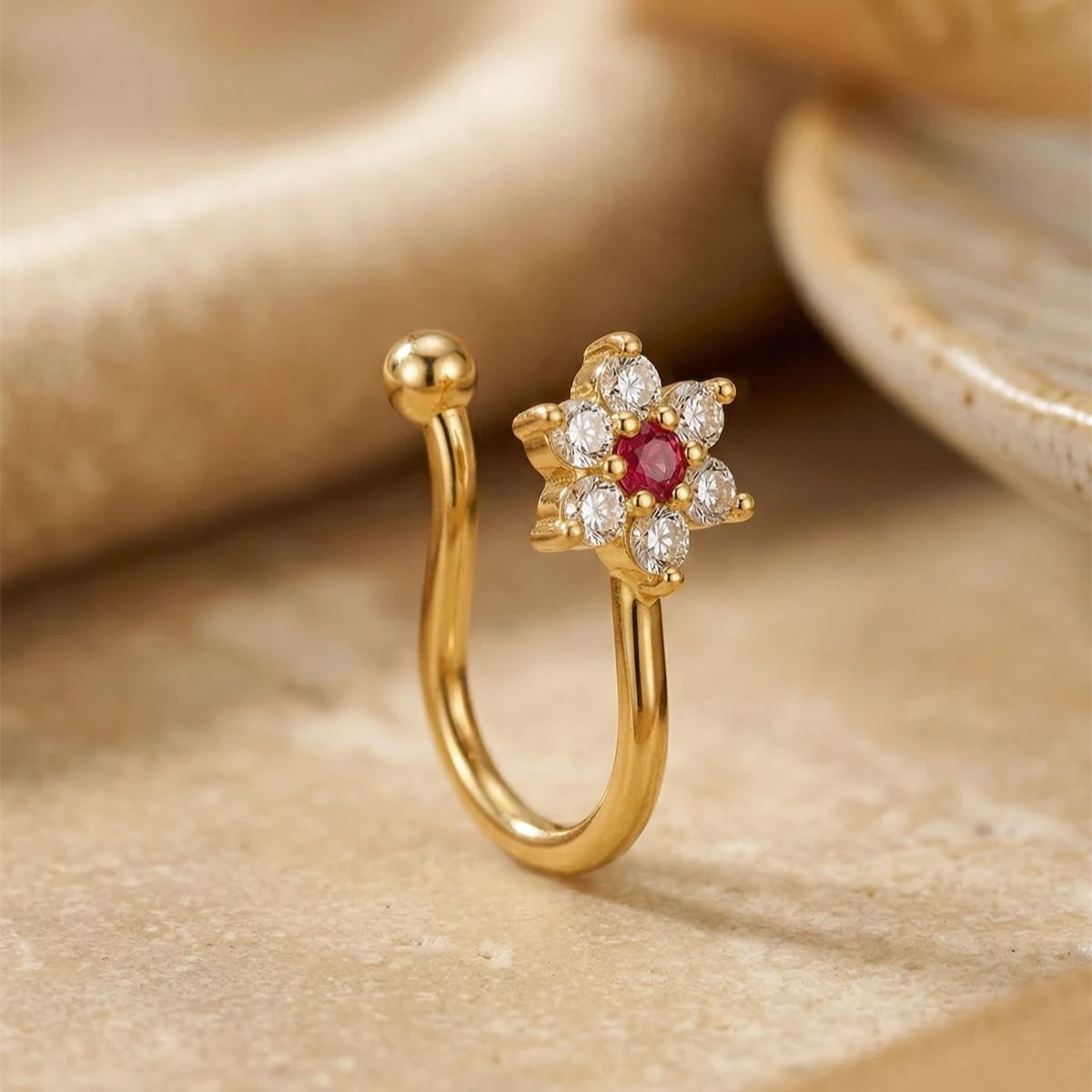 Anello da naso a clip a forma  - Body Jewelry On Sale recensione e prezzo