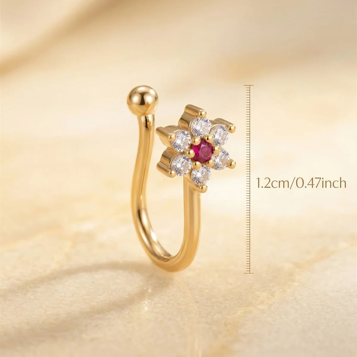 Anello da naso a clip a forma  - Body Jewelry On Sale recensione e prezzo