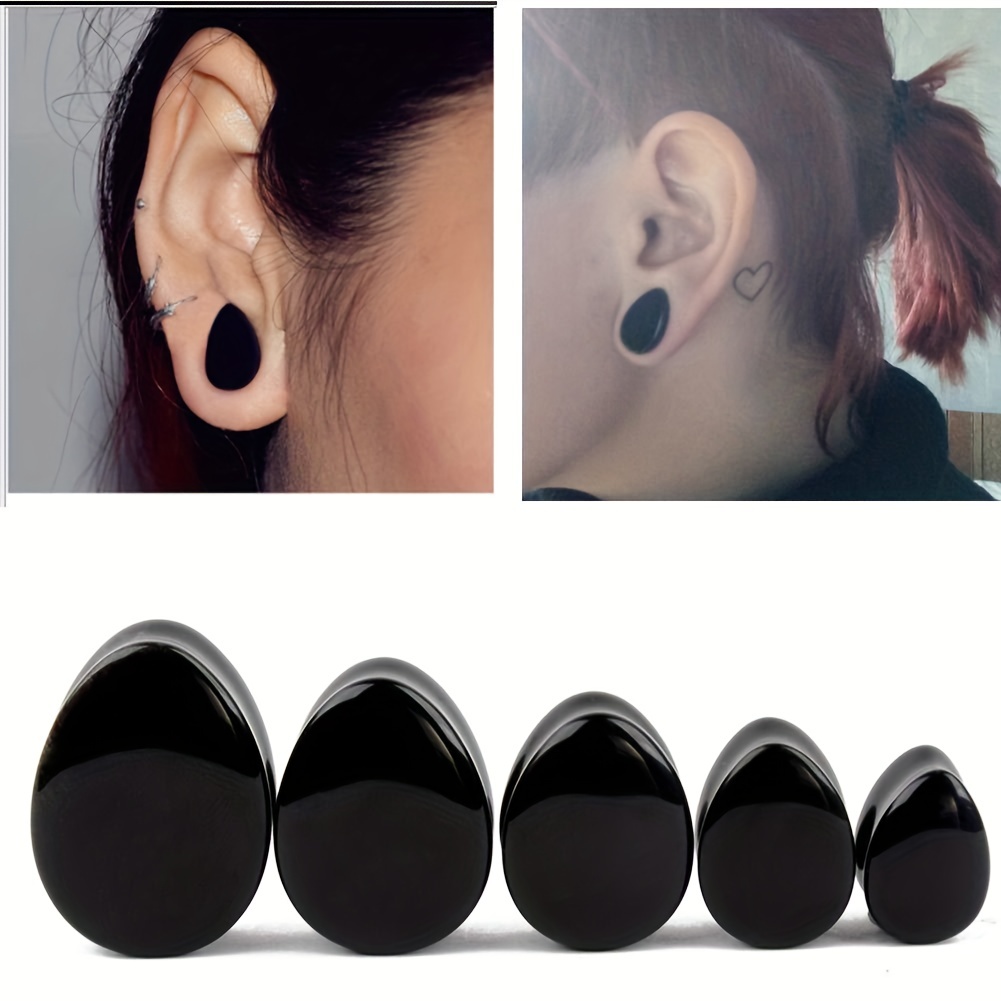 1 coppia uomini acqua goccia f - Body Jewelry Gauge Sizes recensione e prezzo