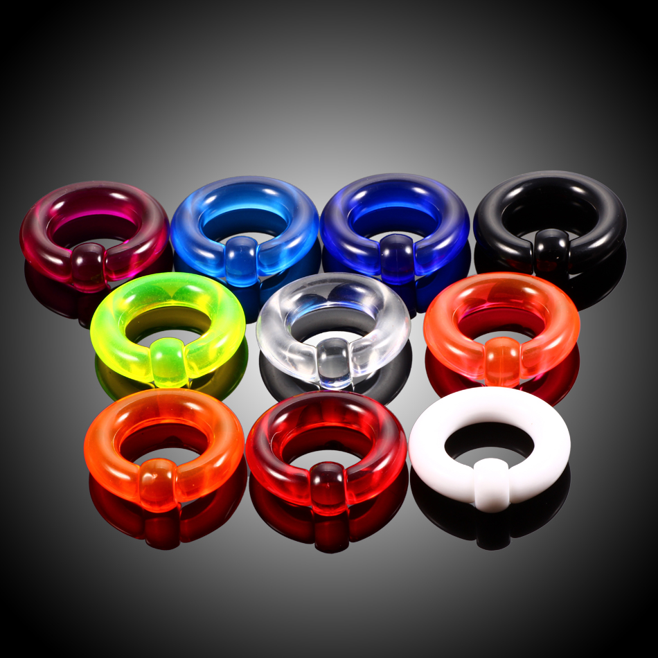 Coppia Acrilico BCR Captive Be - Body Jewelry Gauge Sizes recensione e prezzo