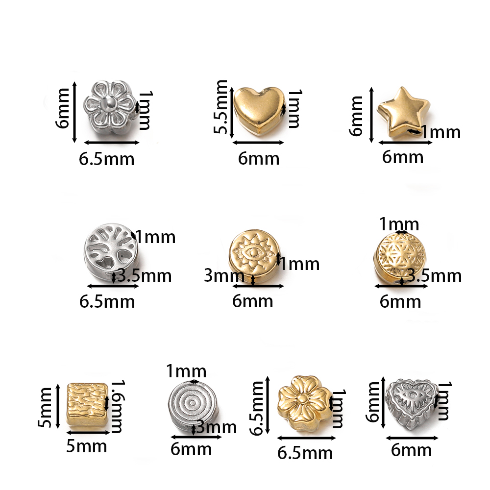 10 pezzi/pacco in acciaio inos - Body Jewelry Diy recensione e prezzo