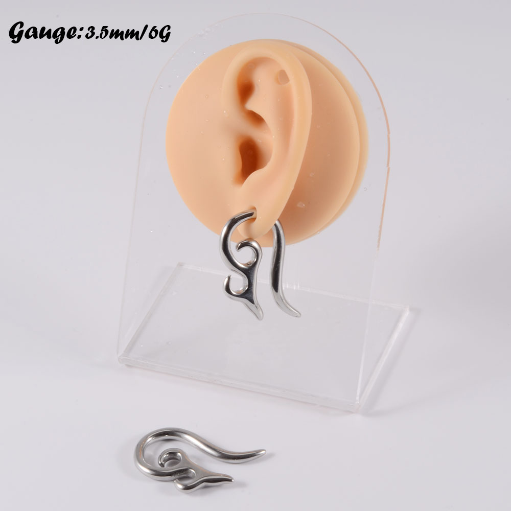 Coppia di pesi per orecchie pe - Body Jewelry Gauge Sizes recensione e prezzo