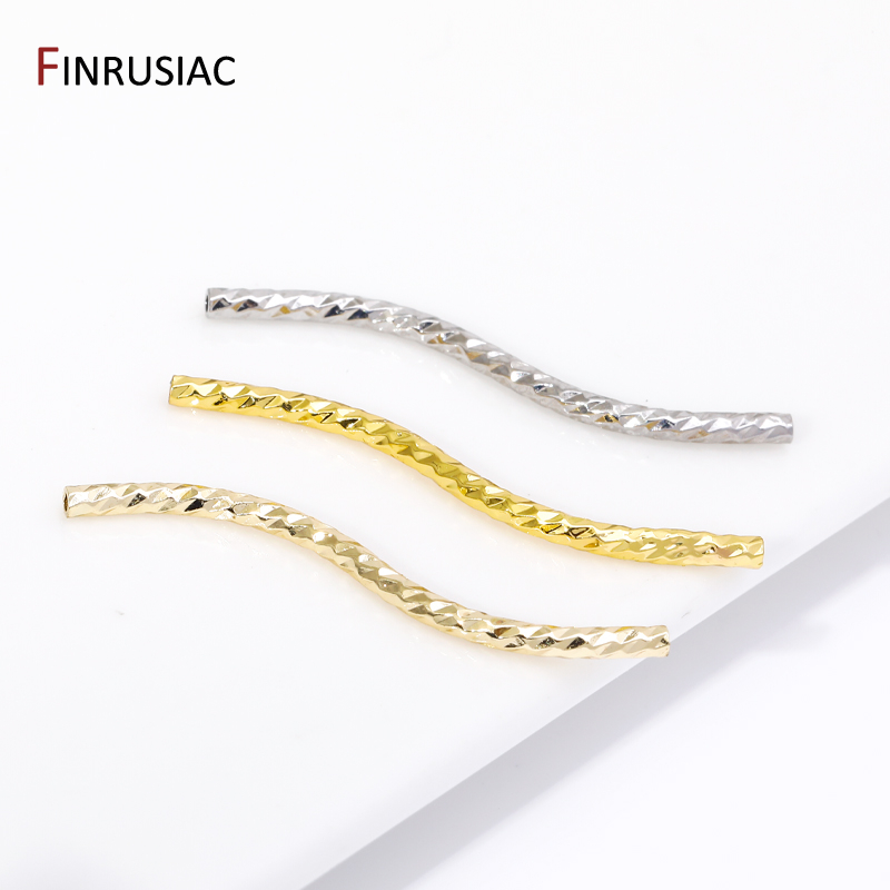 Perline a tubo curvate a forma - Body Jewelry Diy recensione e prezzo