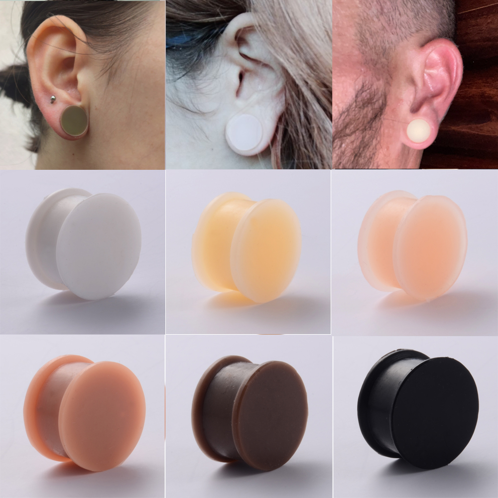 1 paio di tappi svasati per l' - Body Jewelry Gauge Sizes recensione e prezzo