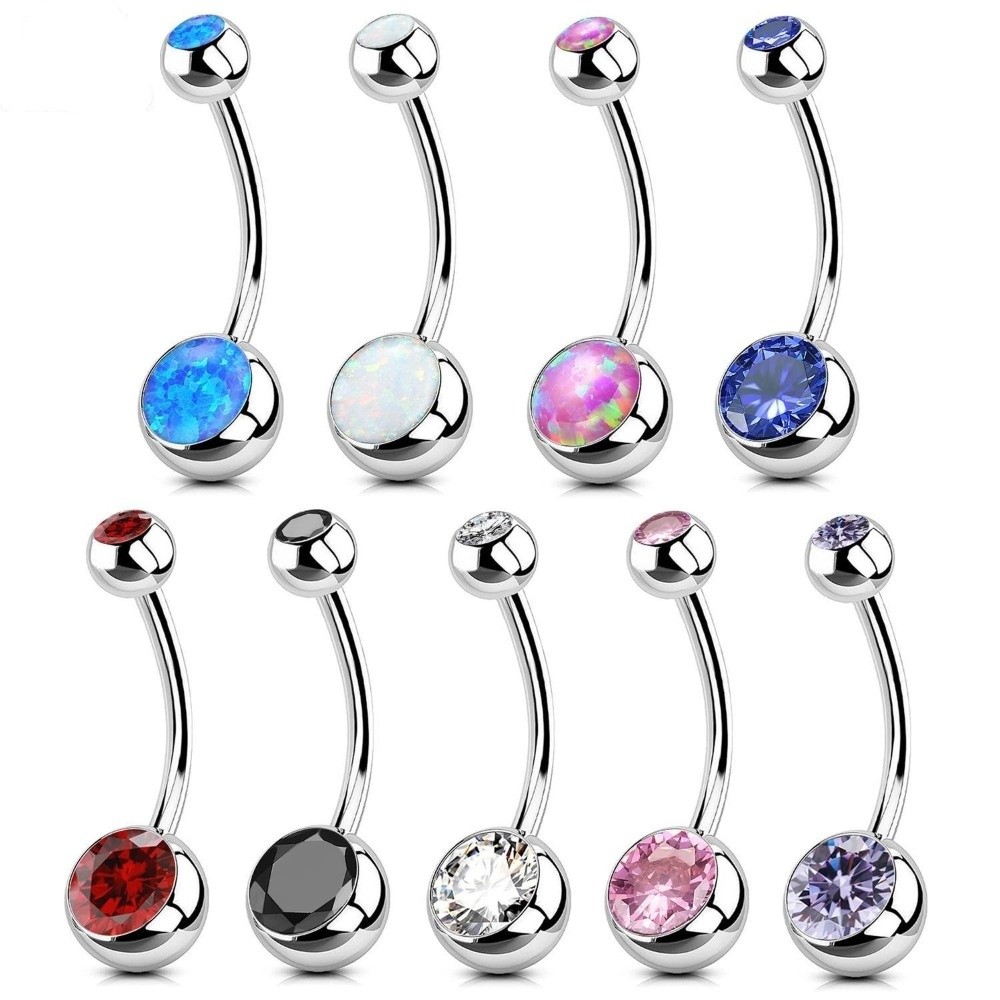 Anelli per ombelico in materia - Body Jewelry Titanium recensione e prezzo