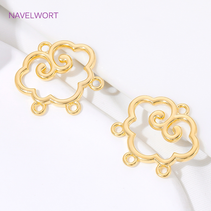 1/2/4 pezzi di connettori a fo - Body Jewelry Diy recensione e prezzo