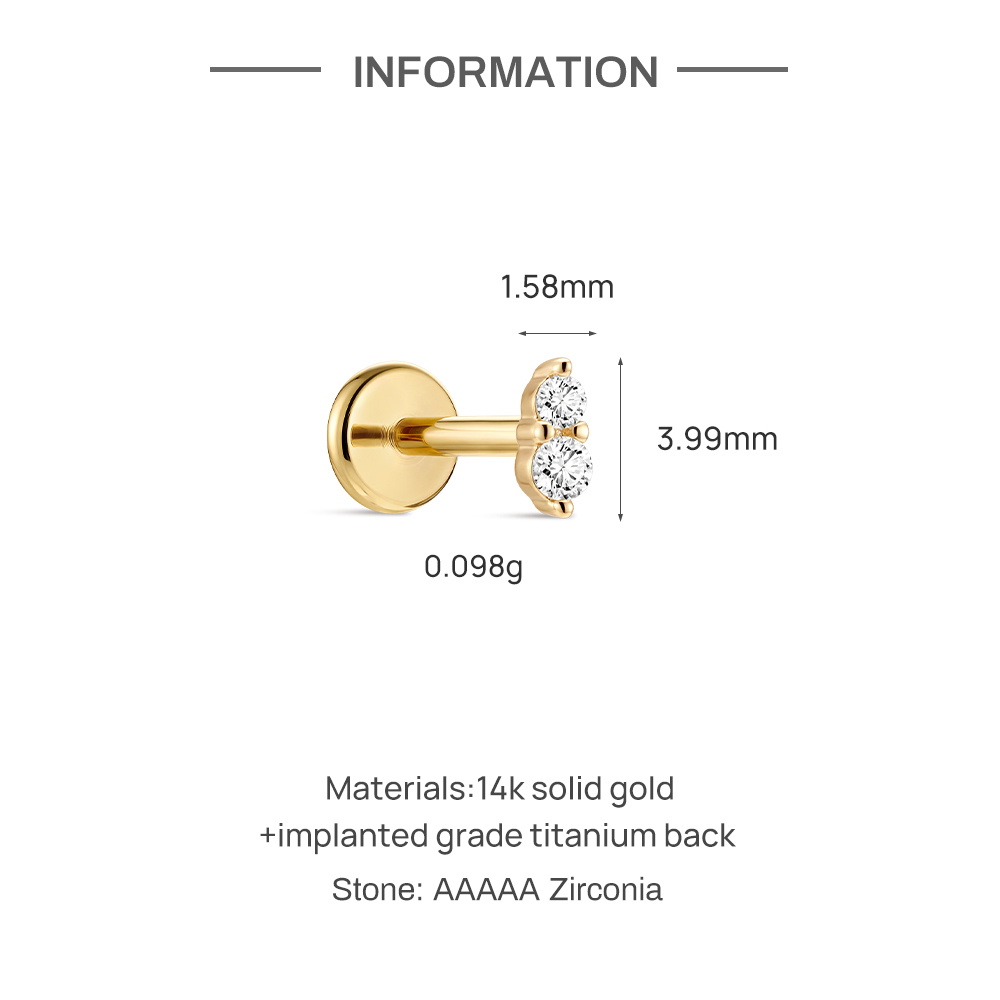 CANNER 1PC Orecchino piercing  - Body Jewelry Titanium recensione e prezzo