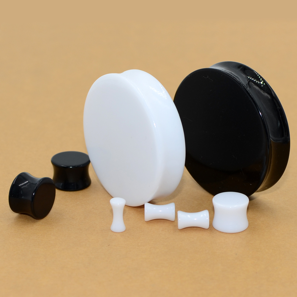 2 paia di tappi per le orecchi - Body Jewelry Gauge Sizes recensione e prezzo