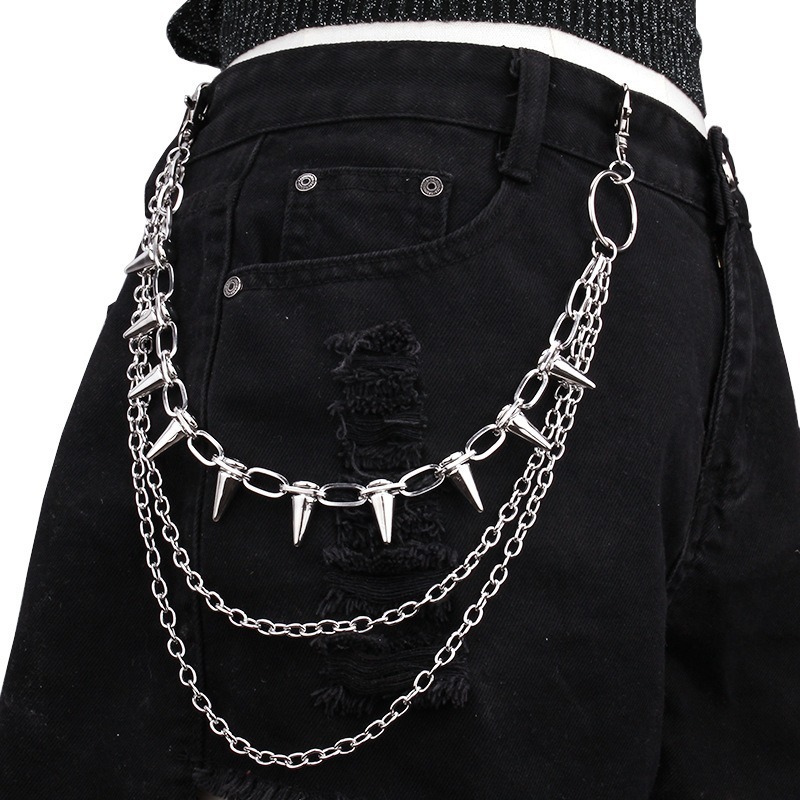 Hip Hop Punk Rock Pantaloni in - Body Jewelry Waist recensione e prezzo