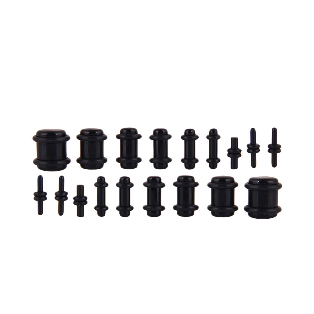 Set di 36 Dilatatori per Orecc - Body Jewelry Gauge Sizes recensione e prezzo