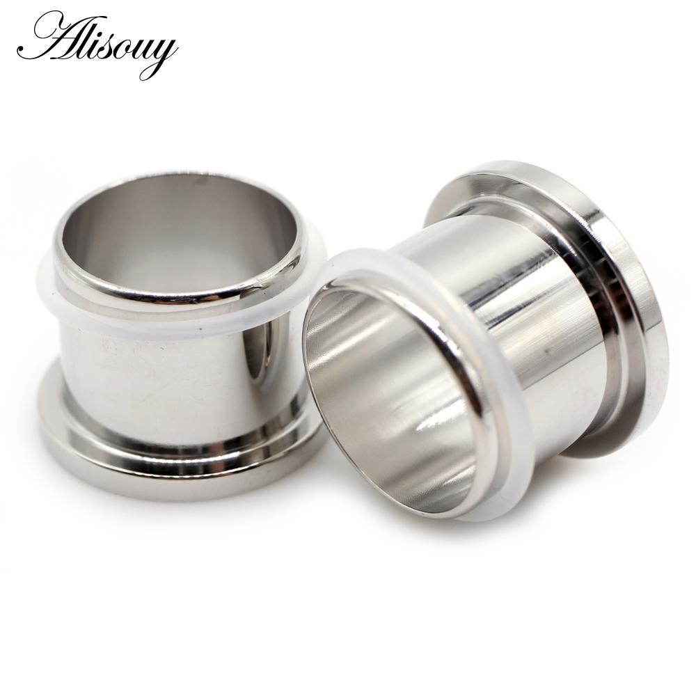 Alisouy 2 pz. Dilatatori per O - Body Jewelry Gauge Sizes recensione e prezzo