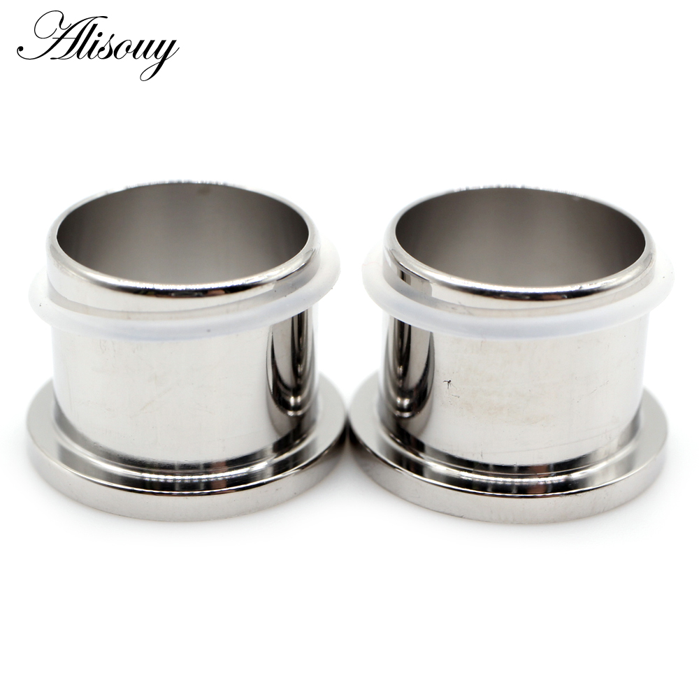 Alisouy 2 pz. Dilatatori per O - Body Jewelry Gauge Sizes recensione e prezzo