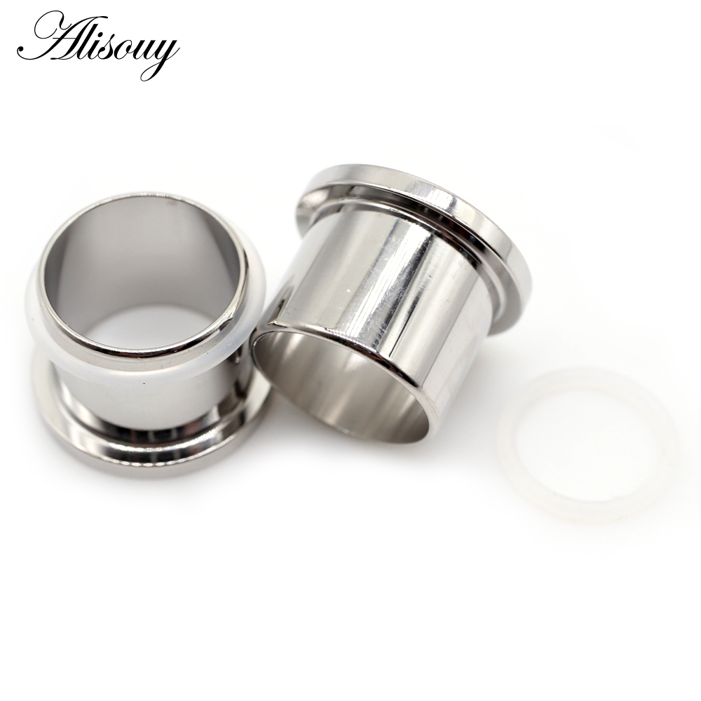 Alisouy 2 pz. Dilatatori per O - Body Jewelry Gauge Sizes recensione e prezzo
