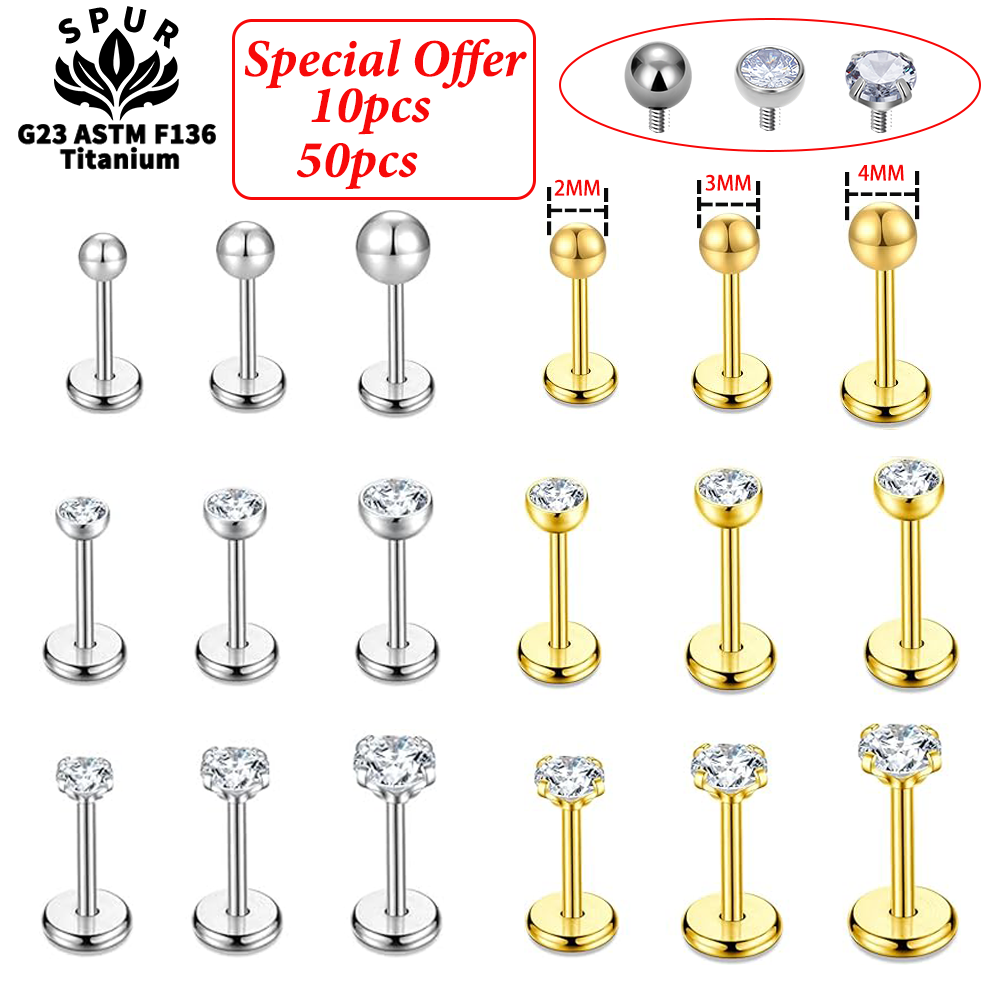 In Vendita 10/50pc 16G/18G G23 - Body Jewelry On Sale recensione e prezzo