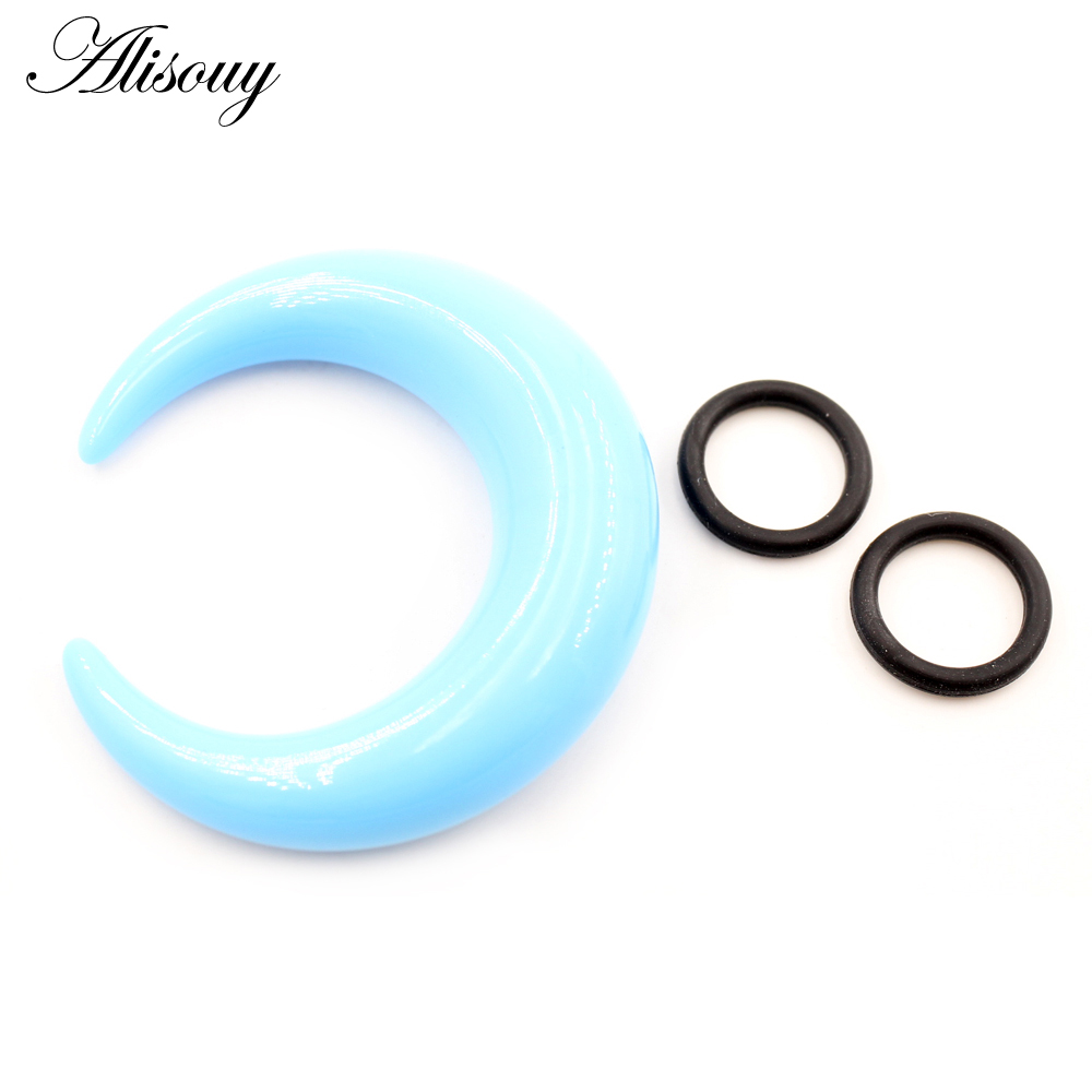 Alisouy 2PC Acrilico a Forma d - Body Jewelry And Earrings recensione e prezzo