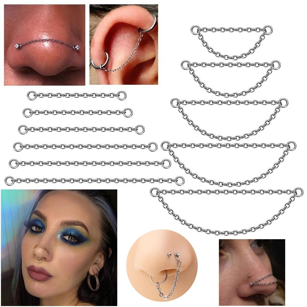 Catena per Naso in Titanio all - Body Jewelry Titanium recensione e prezzo