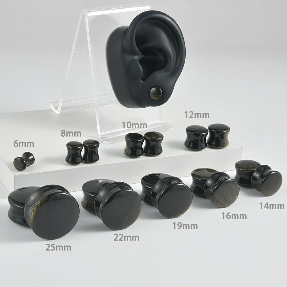 Tappi per le orecchie a doppio - Body Jewelry Gauge Sizes recensione e prezzo