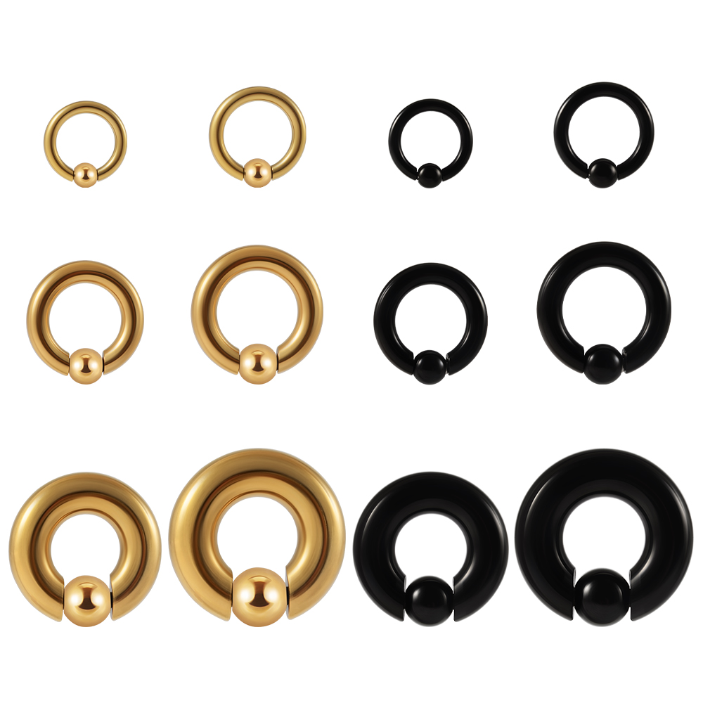 1PC In Acciaio Inox di Grandi  - Body Jewelry Gauge Sizes recensione e prezzo