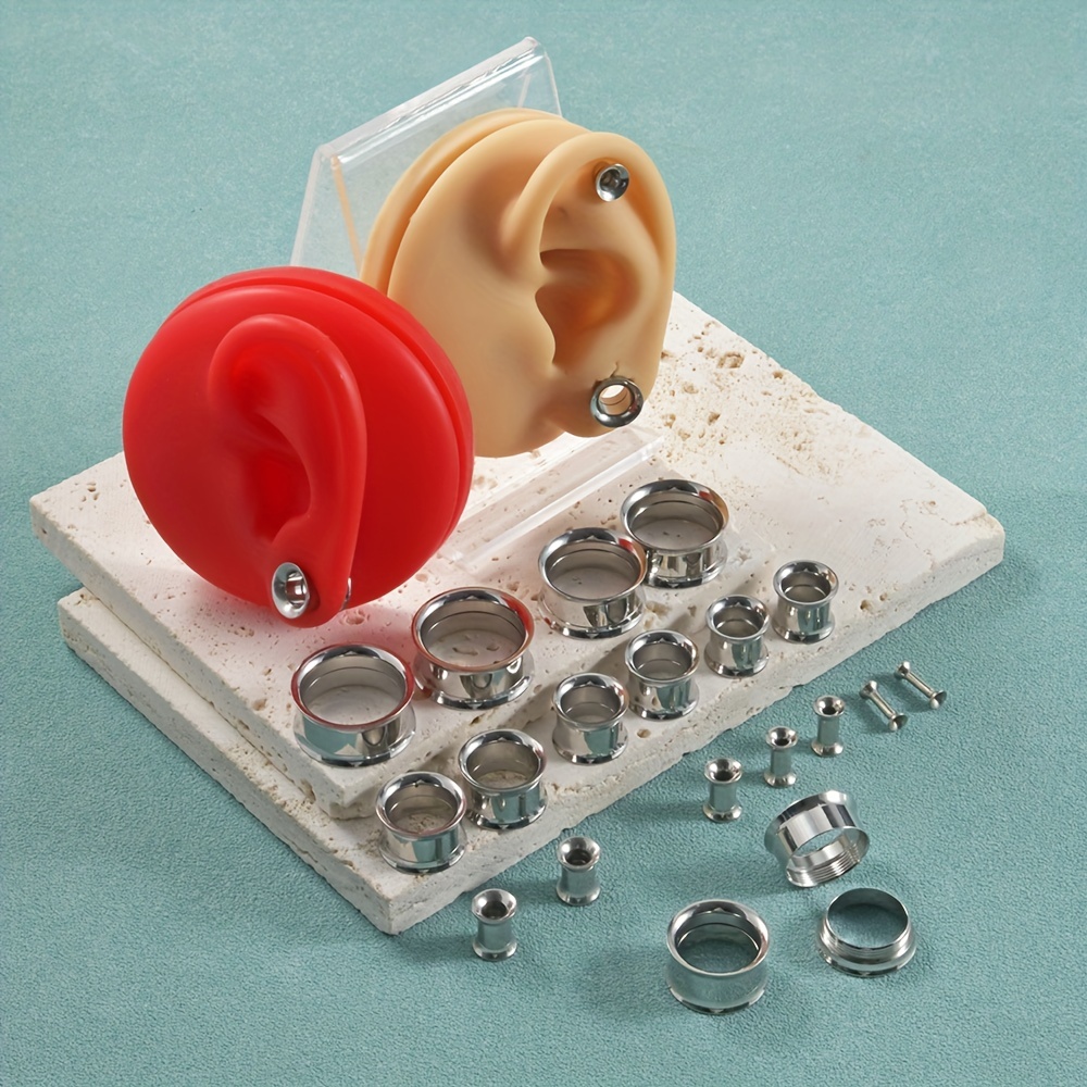 1 paio/12 paia set tappi per l - Body Jewelry Gauge Sizes recensione e prezzo
